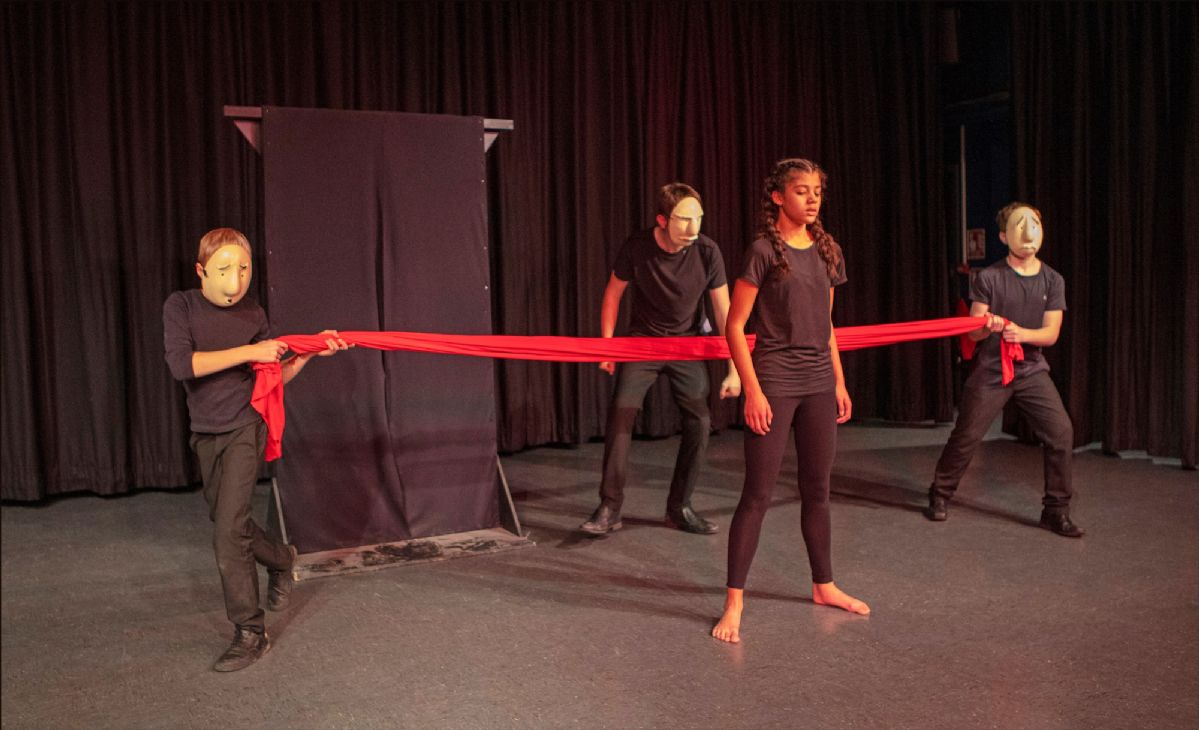 Drama students