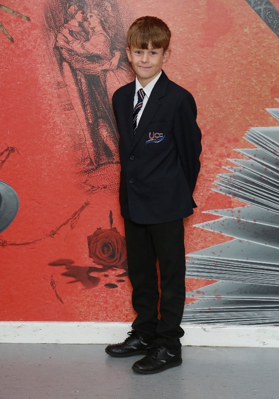 Acceptable male uniform