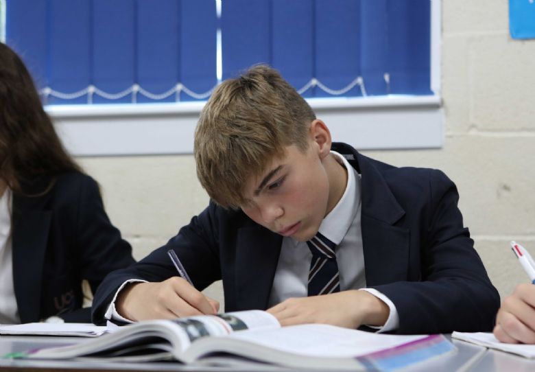 Student writing