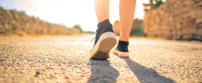 Walking shoes